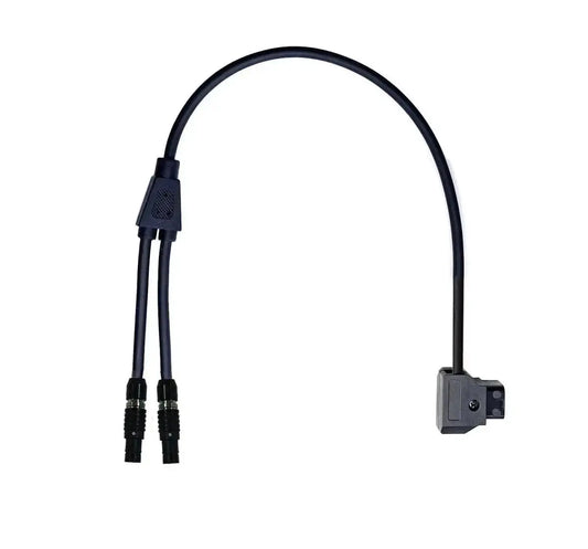 D-Tap Power Splitter cable to double-ended 2 pin 0B straight power cable