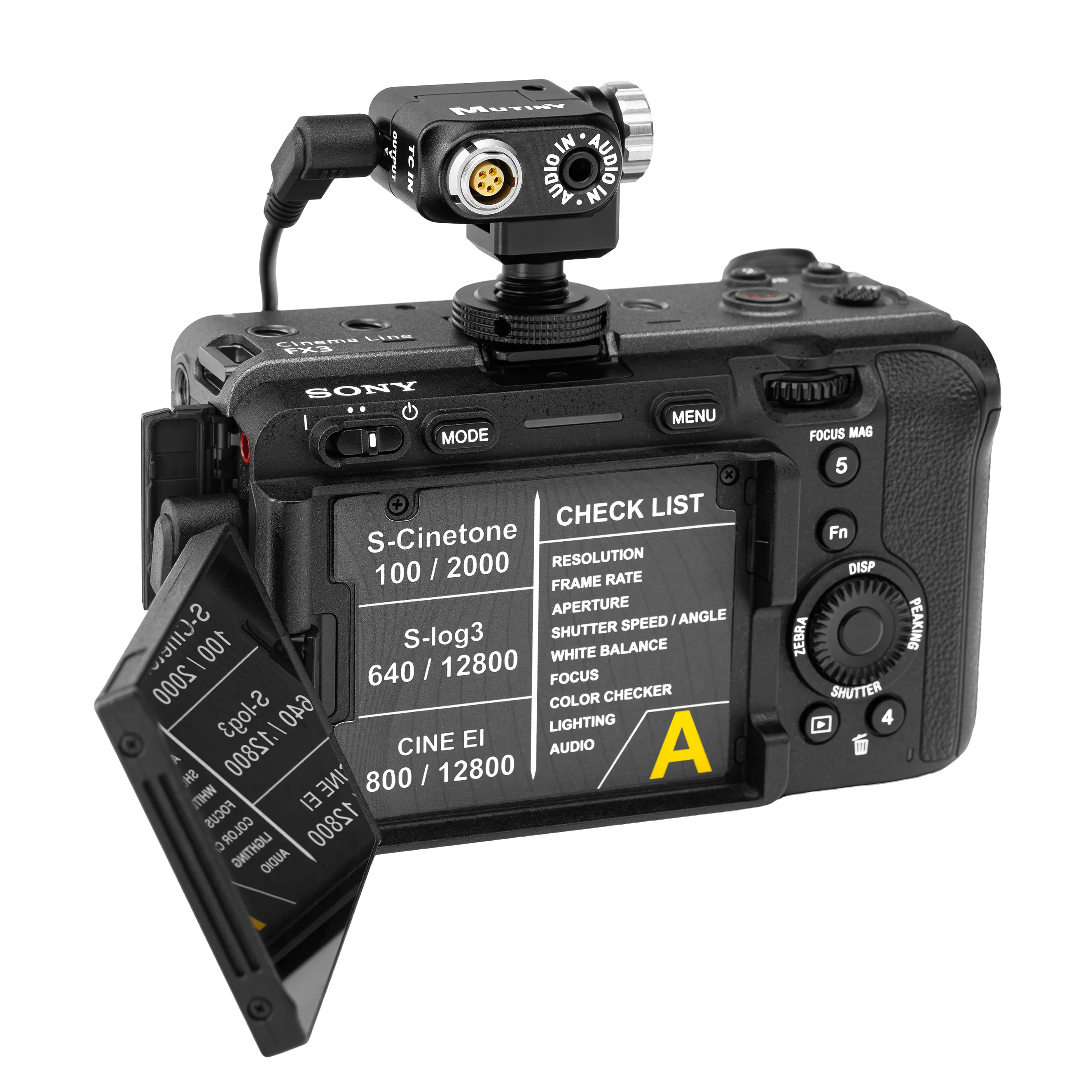 TC-A TIMECODE + AUDIO BREAKOUT