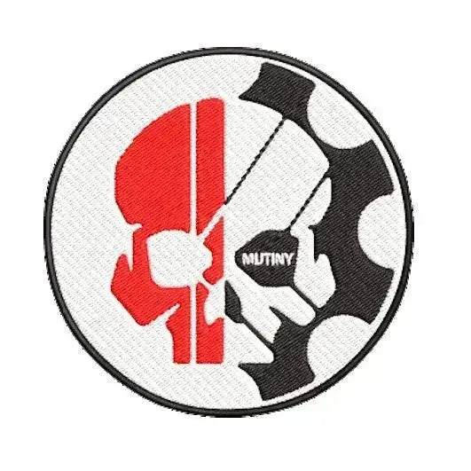 3x3" Large MUTINY™ - RED KOMODO®️ * Iron on patch - MUTINY