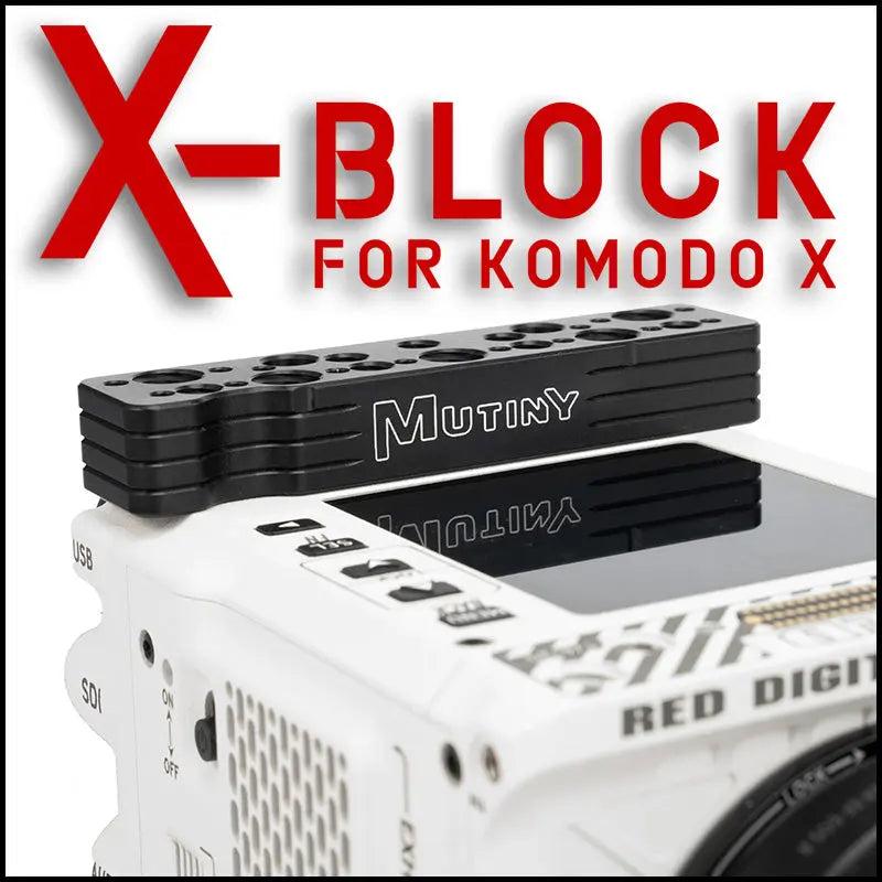 X-BLOCK for KOMODO X - Mounting solution for Komodo X – MUTINY