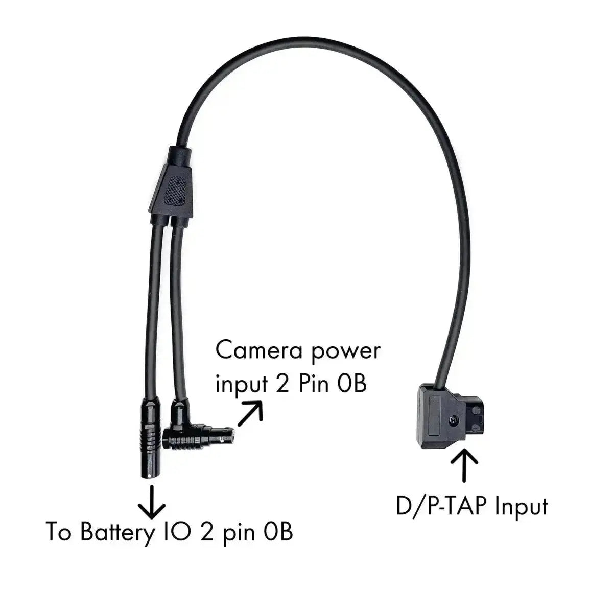 Battery IO DC Input Cable for Battery IO (for V1 V-Mount, Gold and MAX)