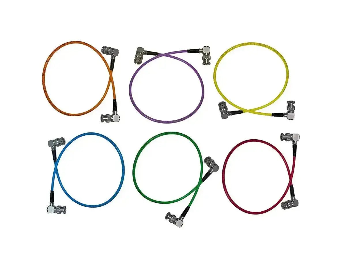 Color Run MUTINY "TRUE 12G™" 75 Ohm 4K Shielded thin SDI Cables (14" or 16")