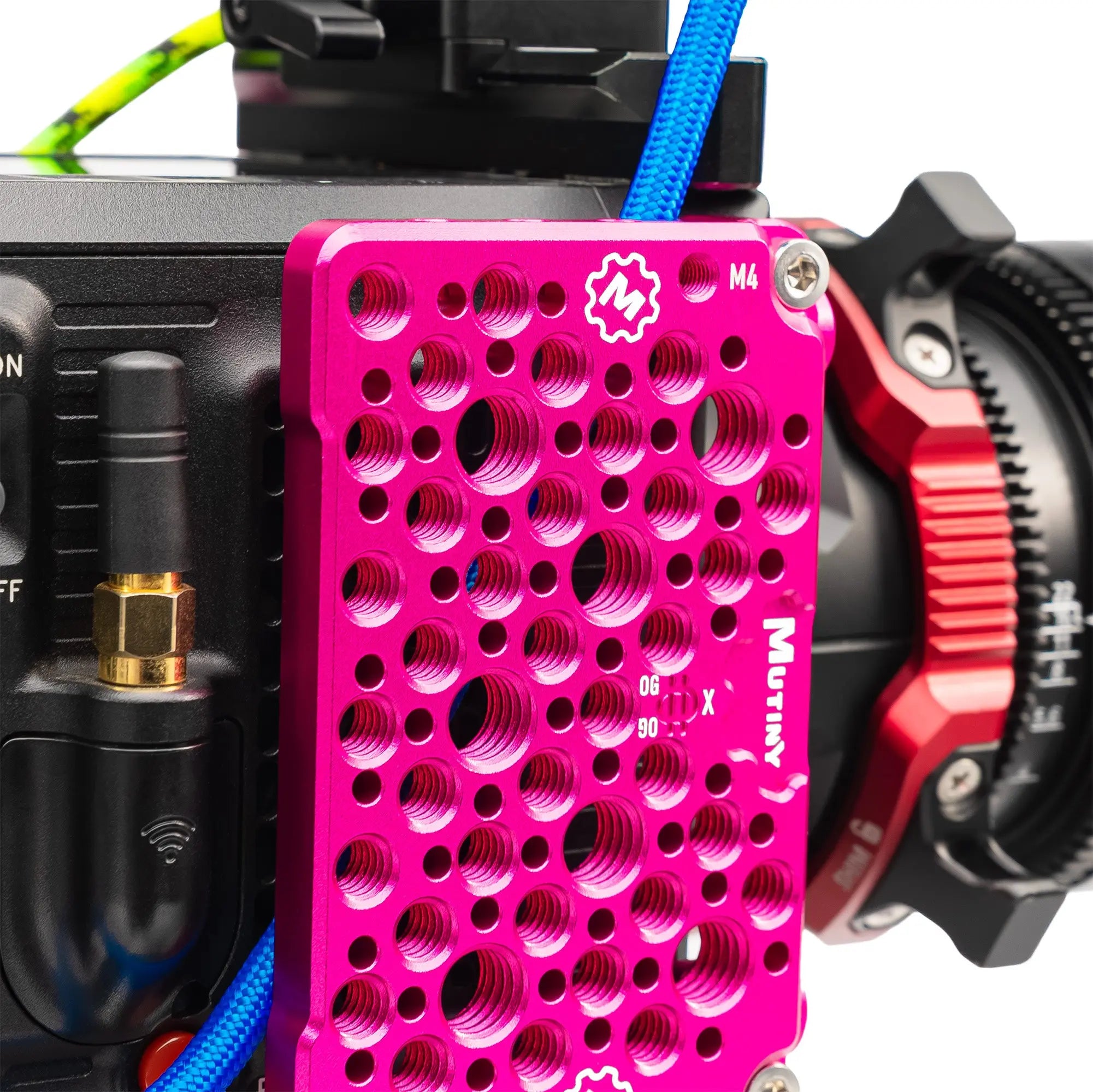 HOT PINK LIL SHAWTY CHEESE PLATES for KOMODO X cameras – MUTINY