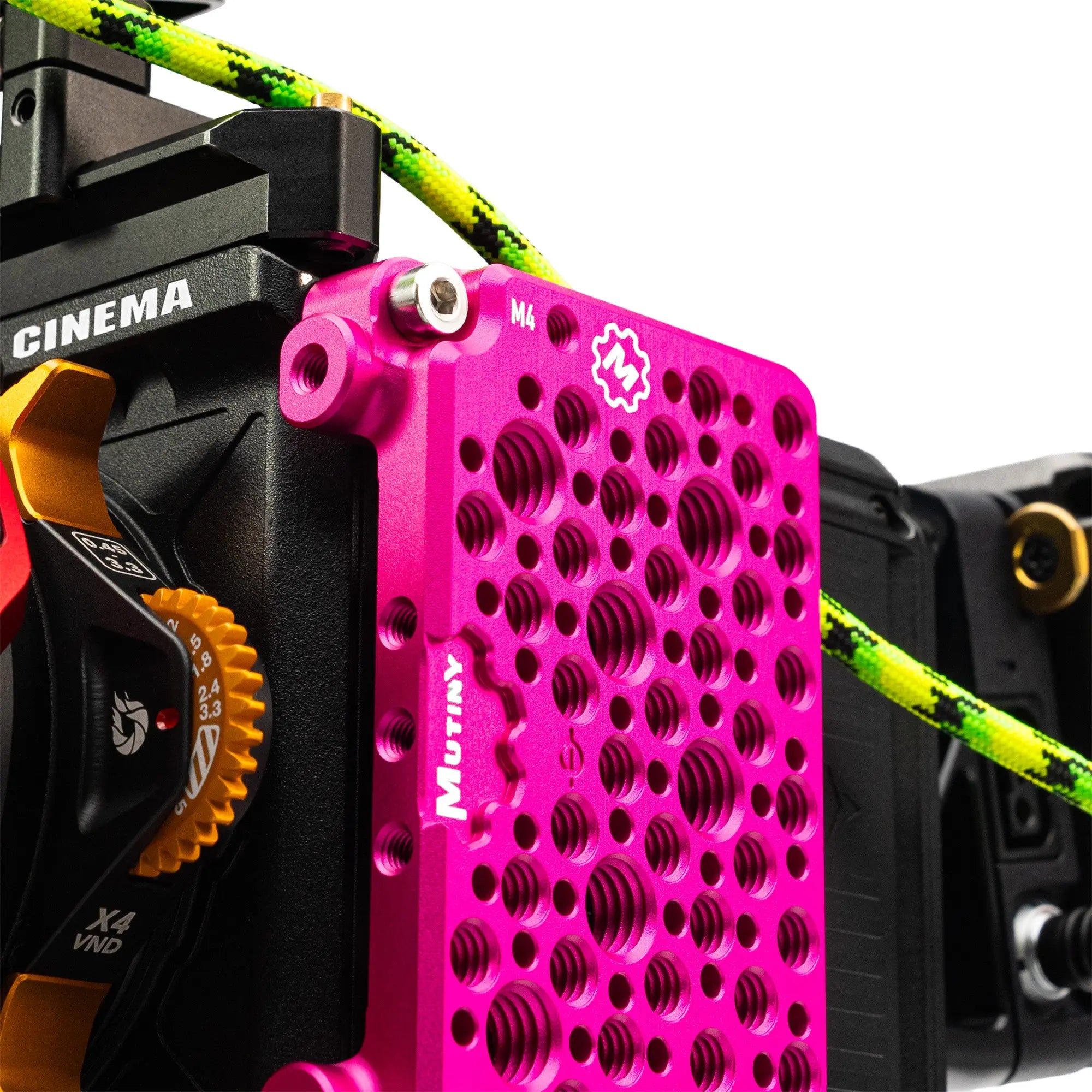 HOT PINK LIL SHAWTY CHEESE PLATES for KOMODO X cameras – MUTINY