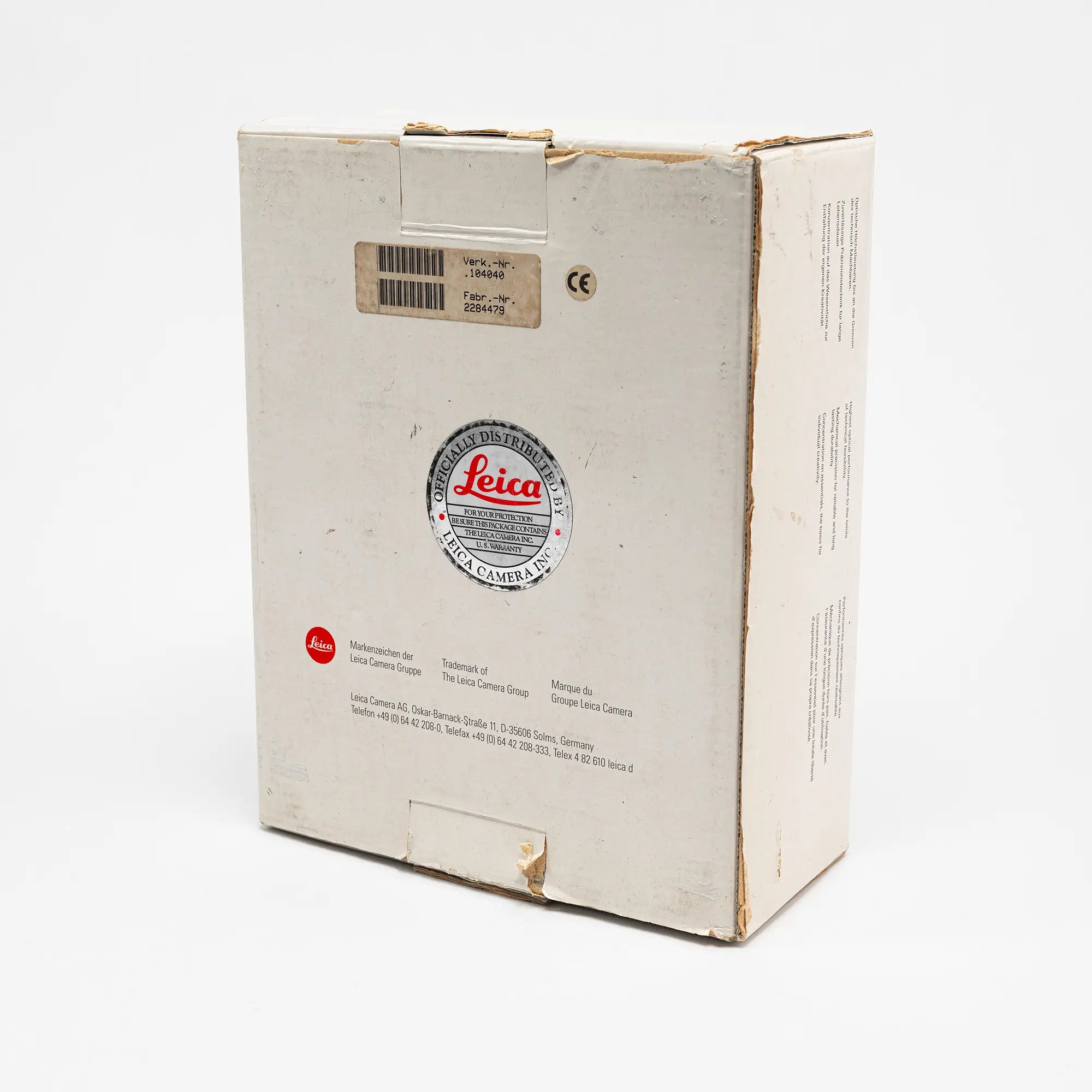 Leica M6 x0.72 Classic 1996 Black with box and paperwork Product vendor