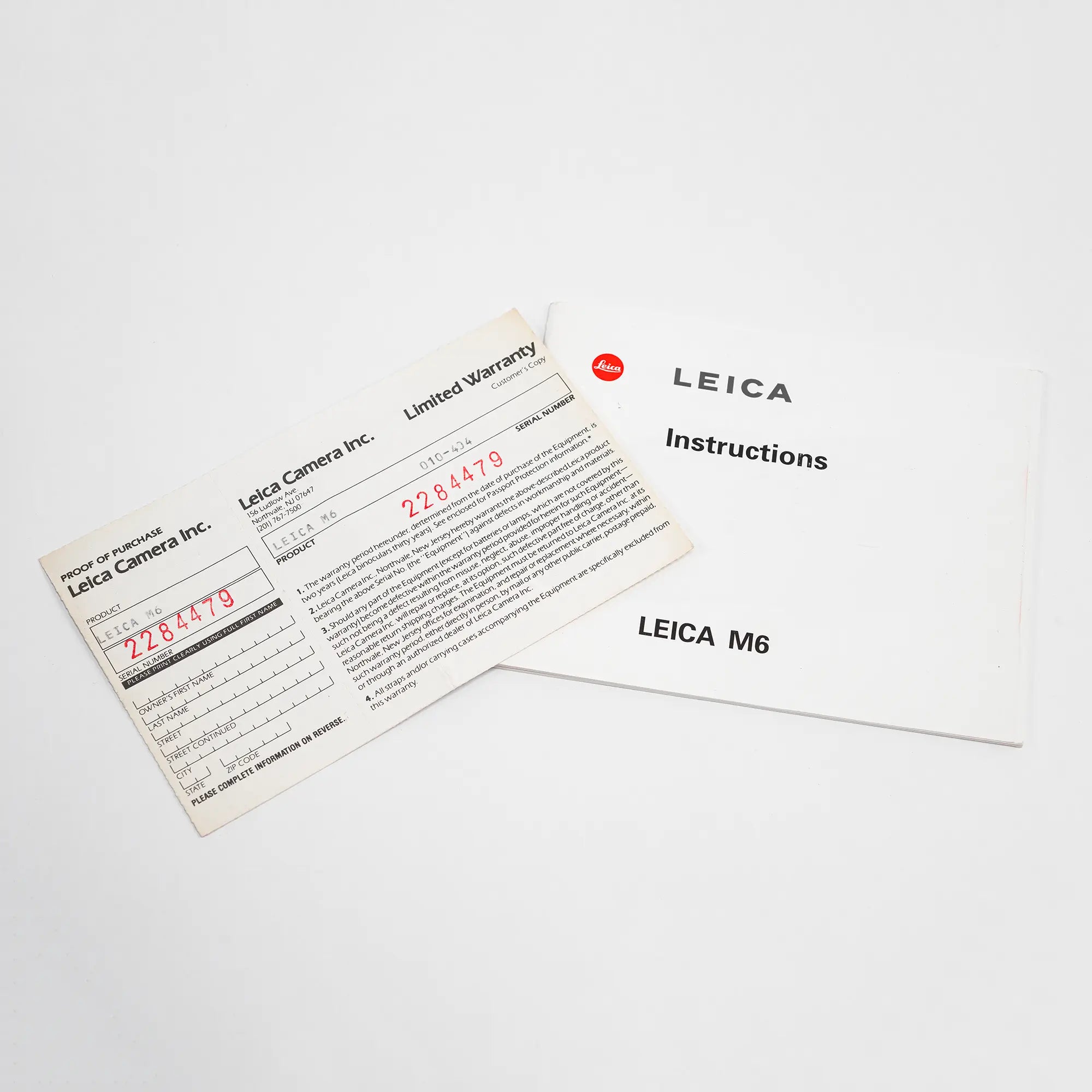 Leica M6 x0.72 Classic 1996 Black with box and paperwork Product vendor