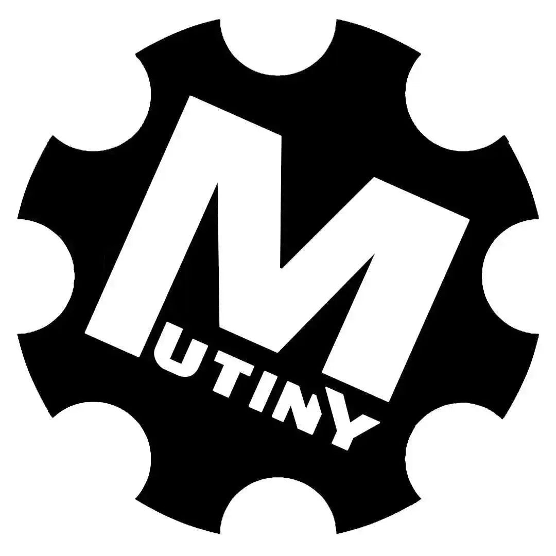 MUTINY Gear sticker 3"x3"