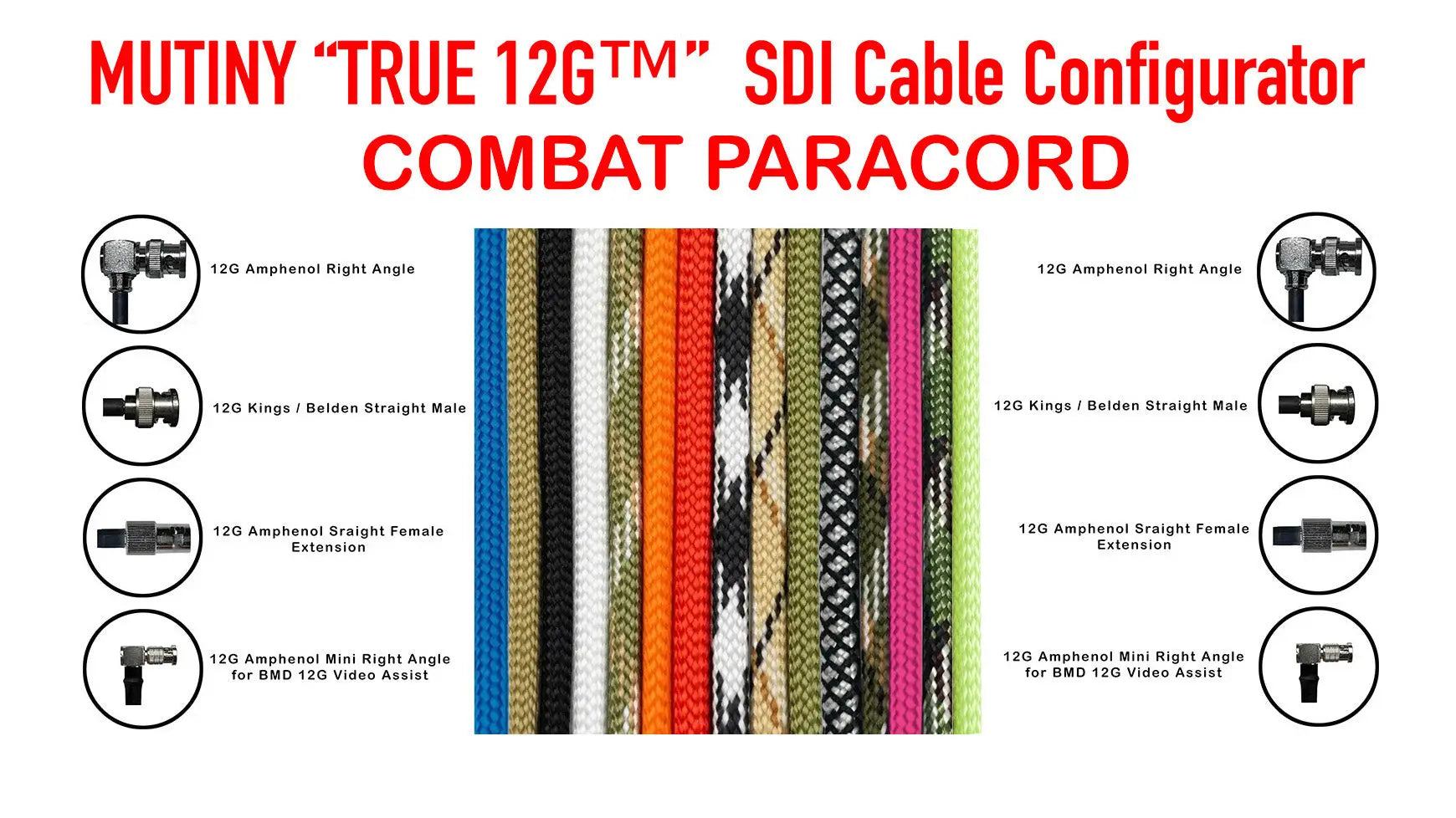 12G SDI Cable Configurator “TRUE 12G™” 