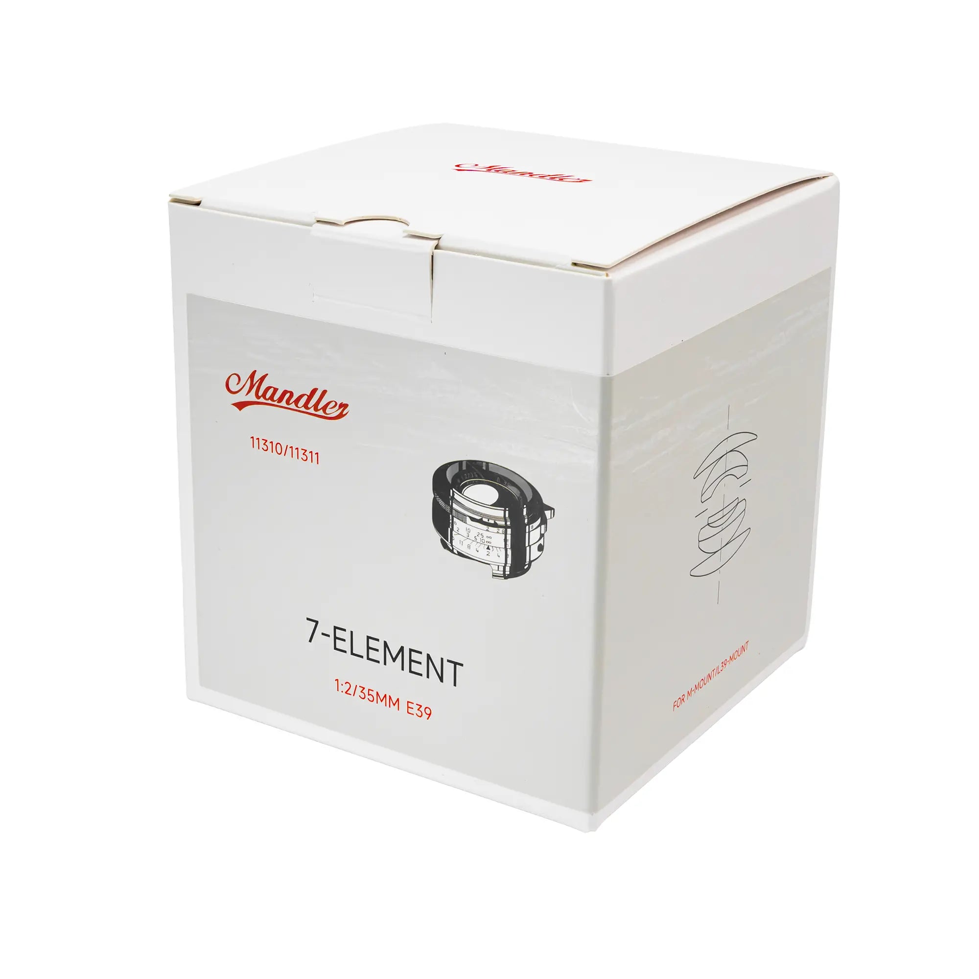 Mandler 35mm F2 “7 elements” (Aluminum)