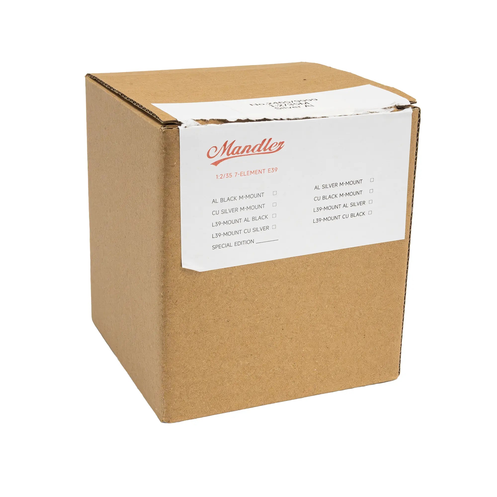 Mandler 35mm F2 “7 elements” (Aluminum)