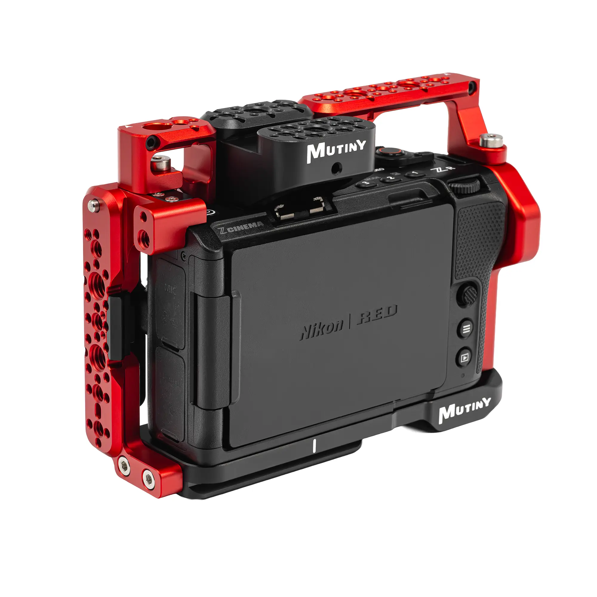 Nikon ZR Cage Limited Red Edition | Mutiny Camera Cage – MUTINY