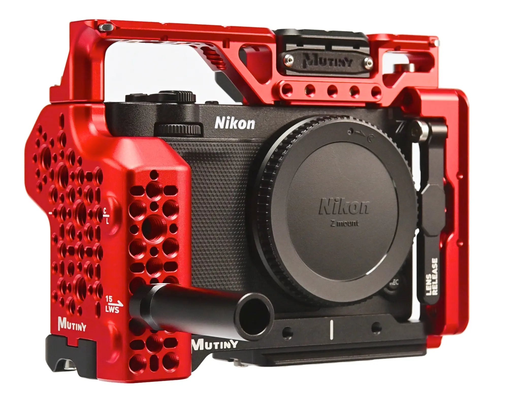 Nikon ZR Cage Limited Red Edition | Mutiny Camera Cage – MUTINY