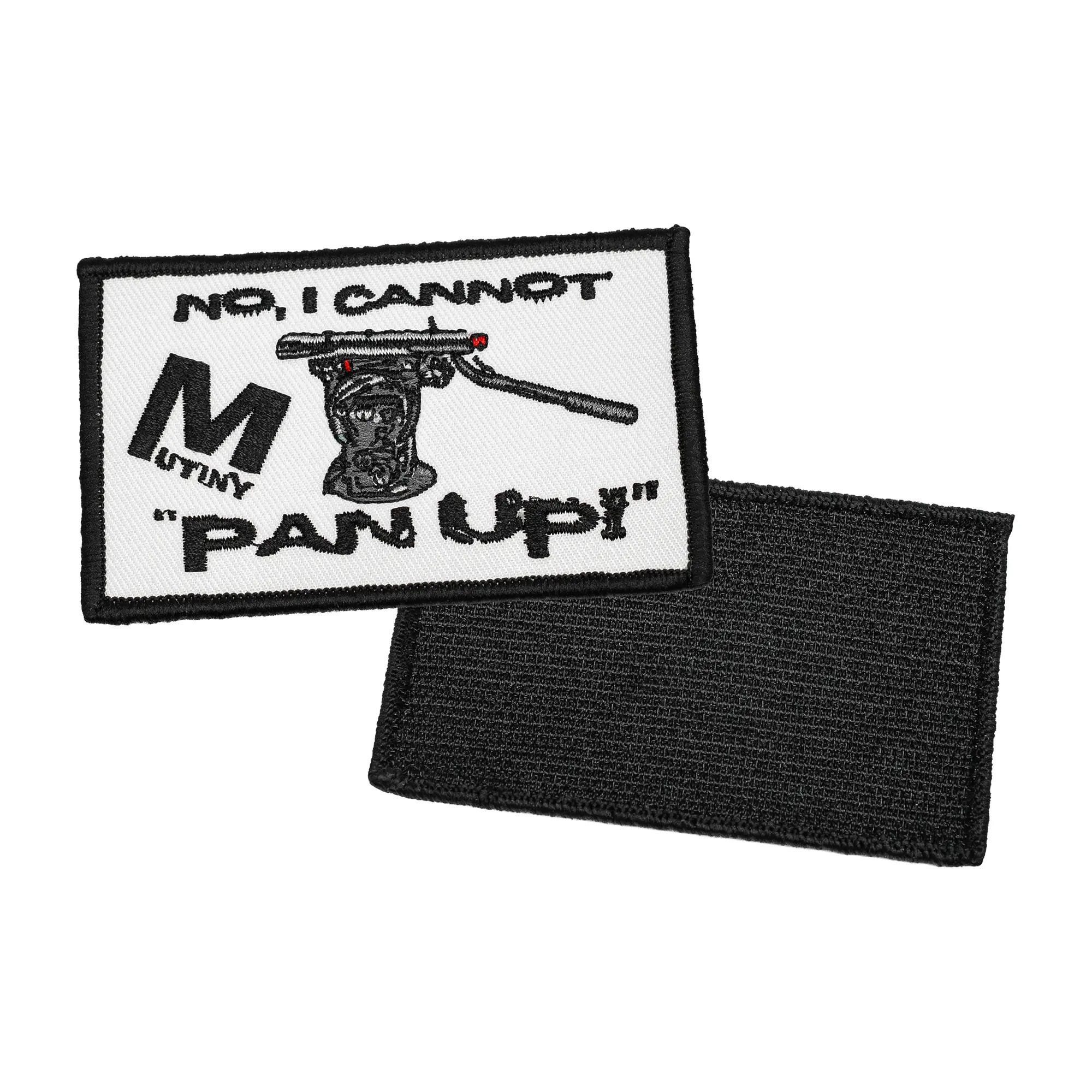 NO I CANNOT PAN UP VELCRO PATCH Product vendor