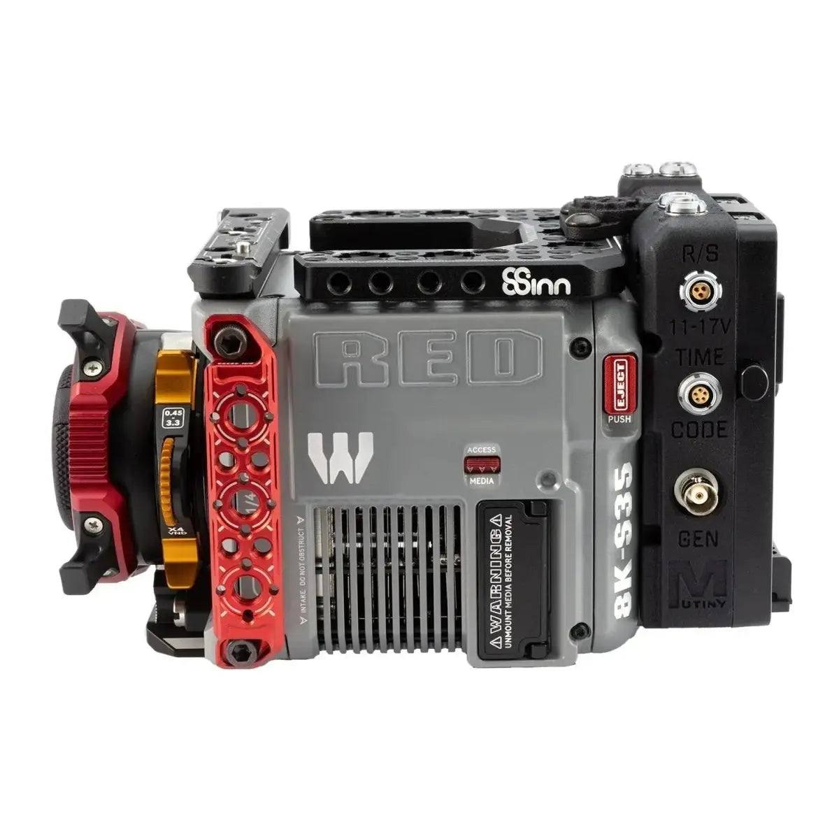 RAPTOR IO TOP BRACING PLATES - Locks RAPTOR IO to your camera - MUTINY