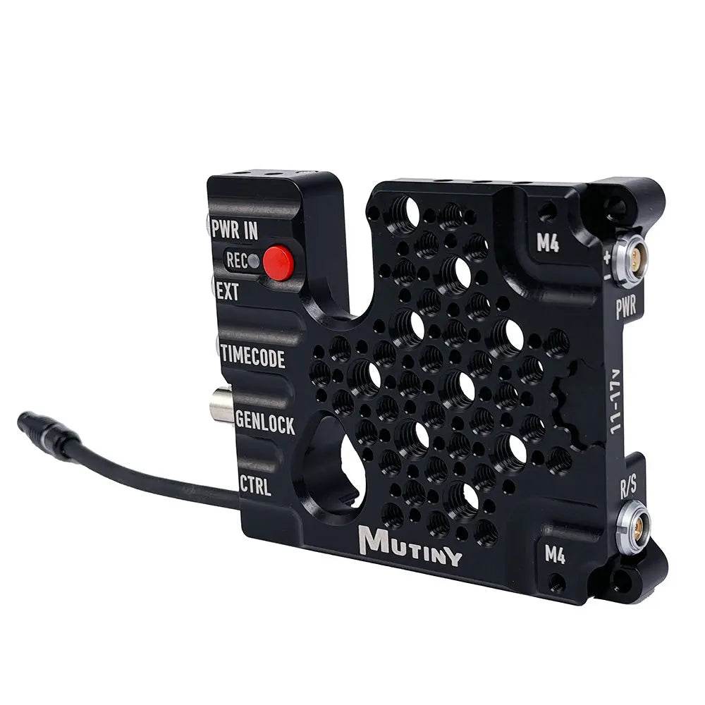 X-SIDE IO FOR KOMODO X (RED APPROVED) EXT expansion plate – MUTINY