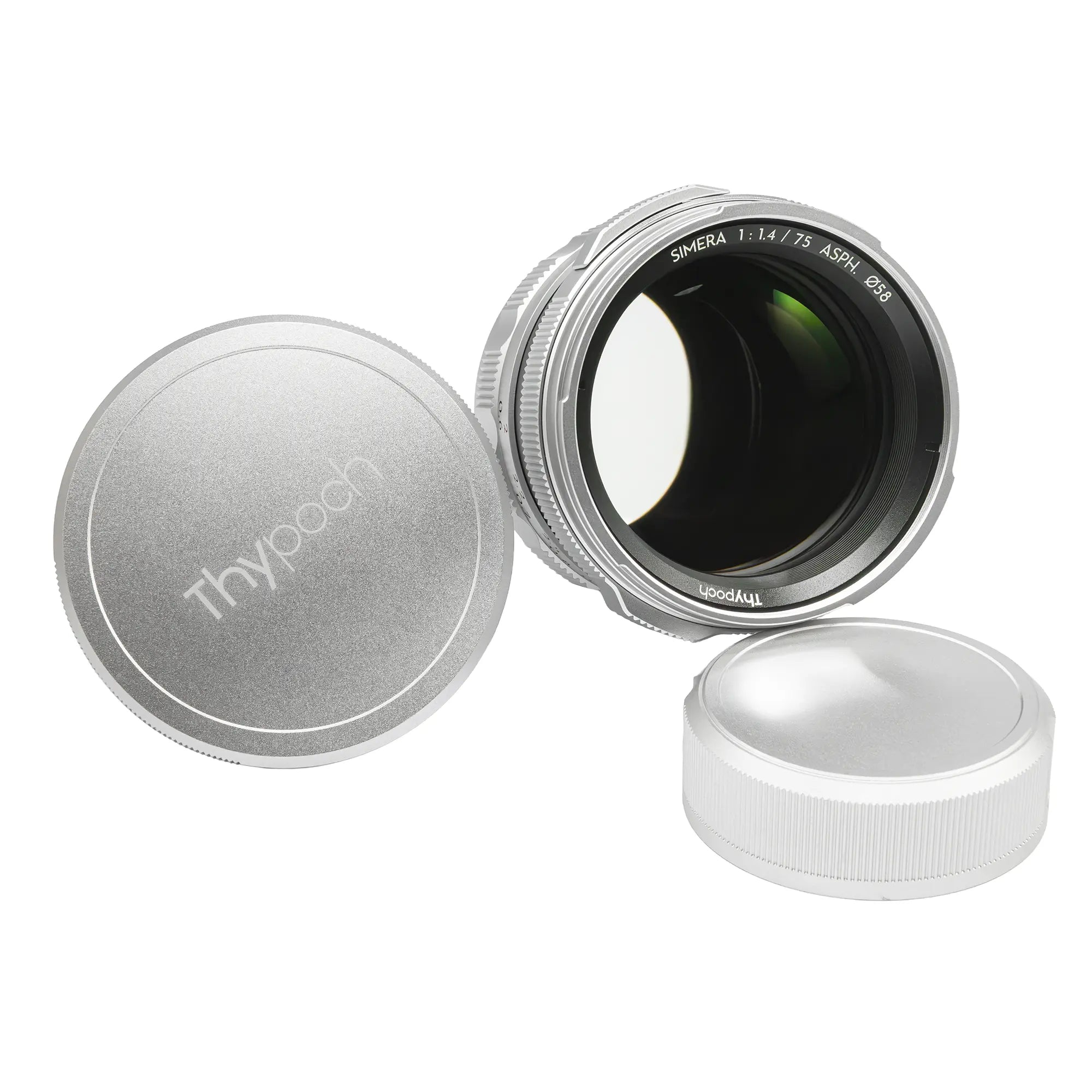 Thypoch Simera 75mm f/1.4 ASPH Lens (Leica M, Silver)