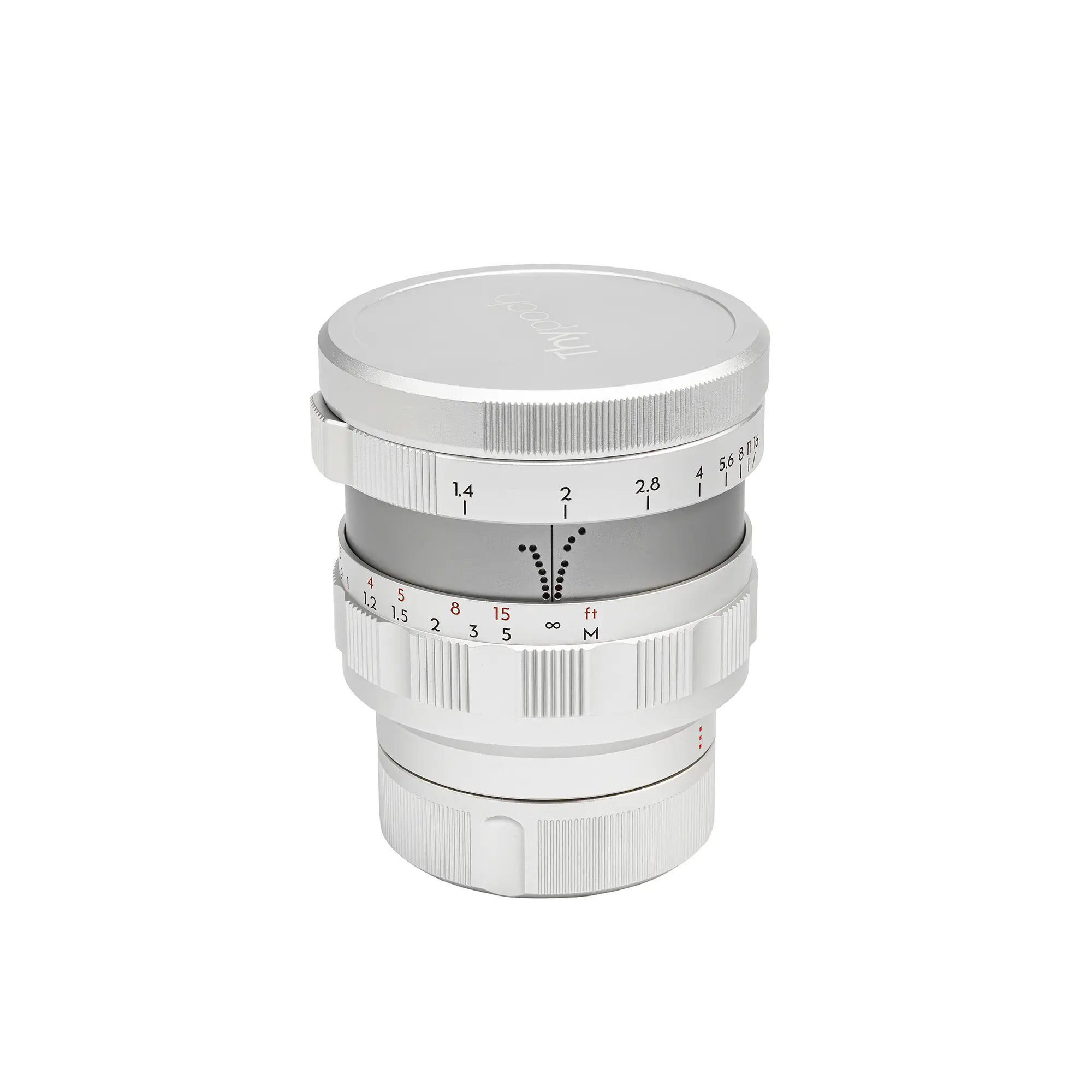 Thypoch Simera 75mm f/1.4 ASPH Lens (Leica M, Silver)