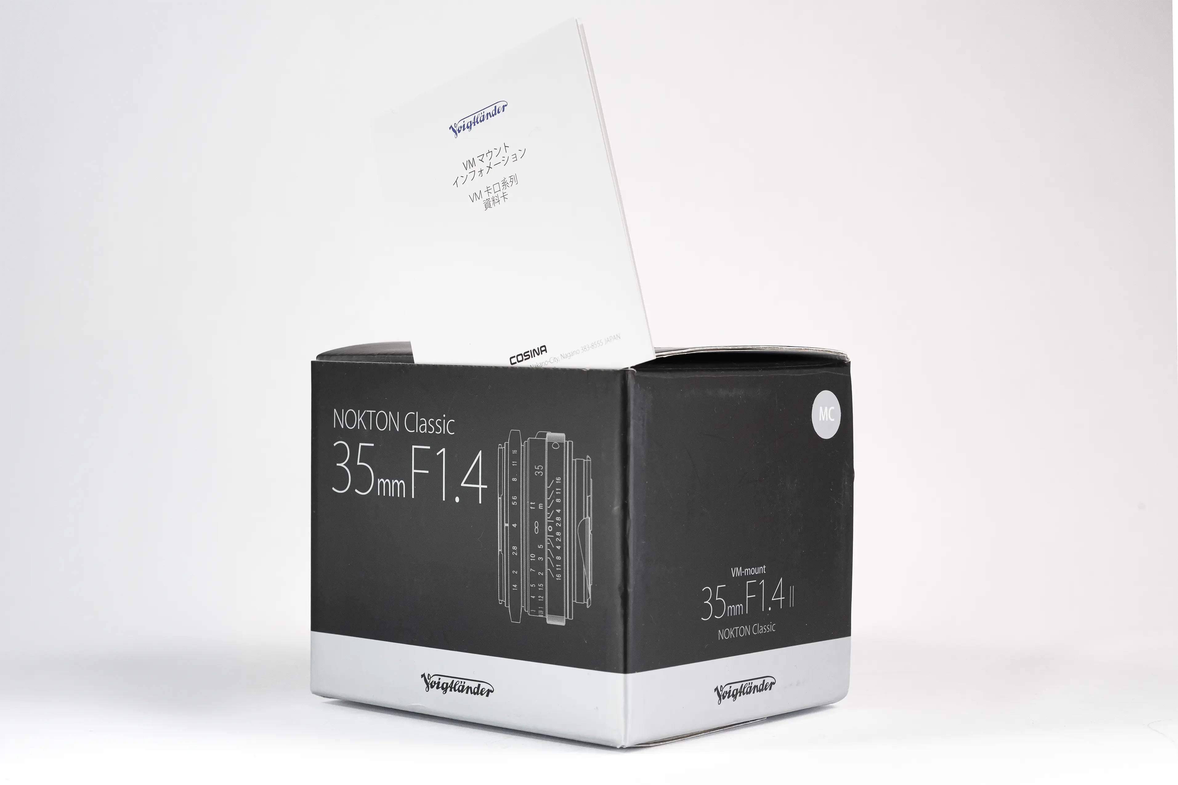 VOIGTLANDER 35MM NOKTON CLASSIC F/1.4 II MC M-MOUNT