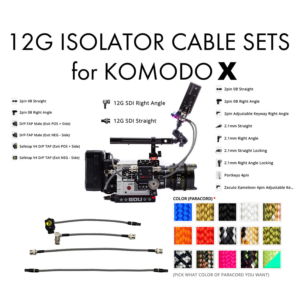 ISOLATOR CABLE SET FOR KOMODO X Product vendor